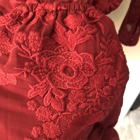 NWT showpo no filter play suit in wine lace rare romper sheer long sleeve small - Picture 15 of 16